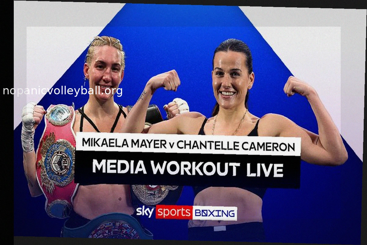 FREE STREAM: Cameron vs Mayer Workouts Ahead of World Title Fight