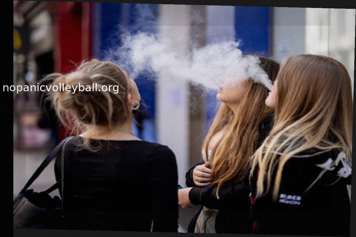 Young Vapers at Risk of Breathing Problems and Smoking Initiation
