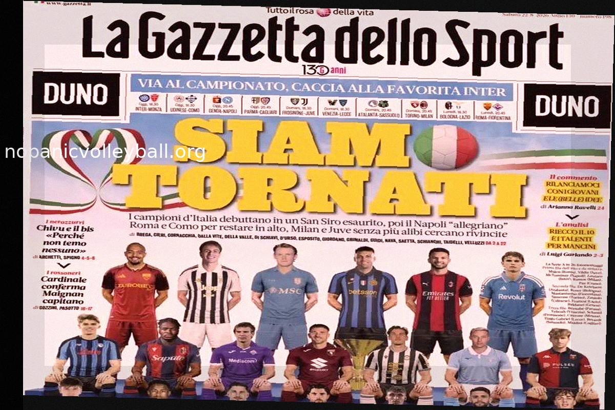 Seria A Kicks Off: Inter Crowned Favorites, A New Season of Football Begins